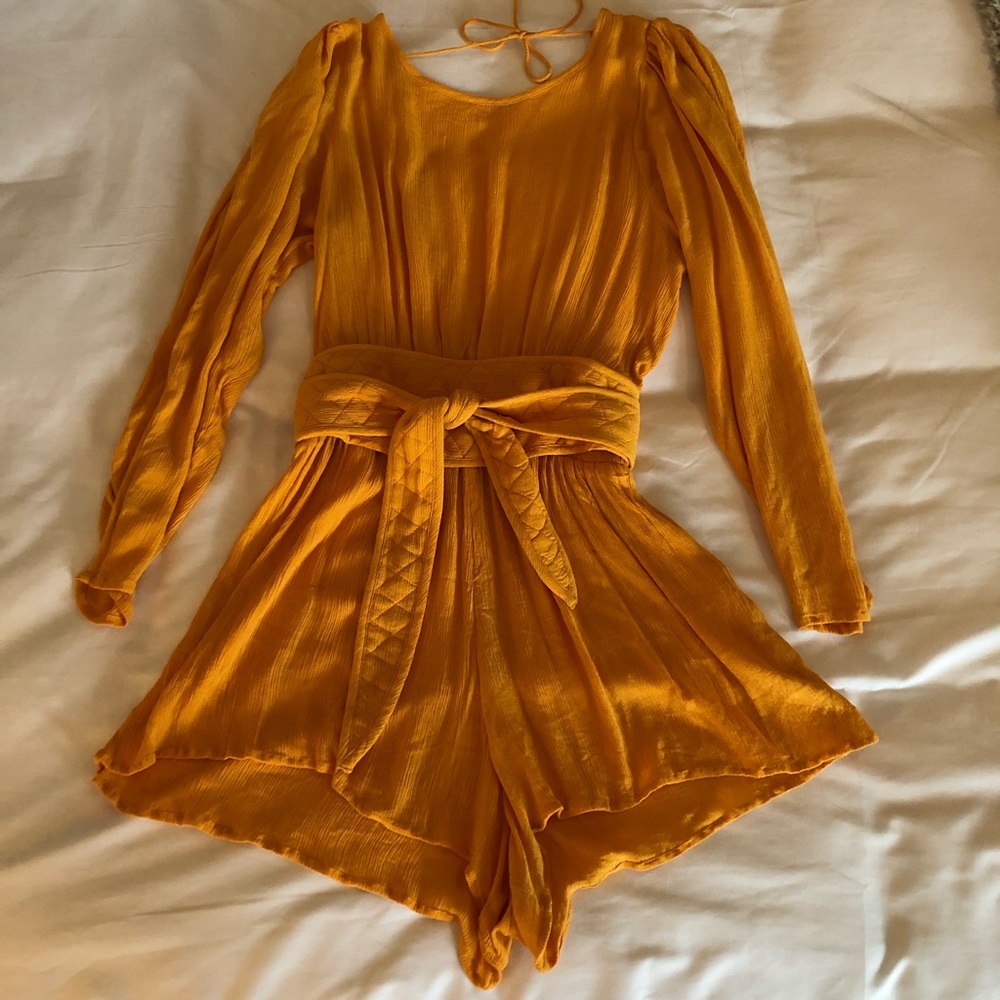 BRAND NEW Free People Tangerine Romper
